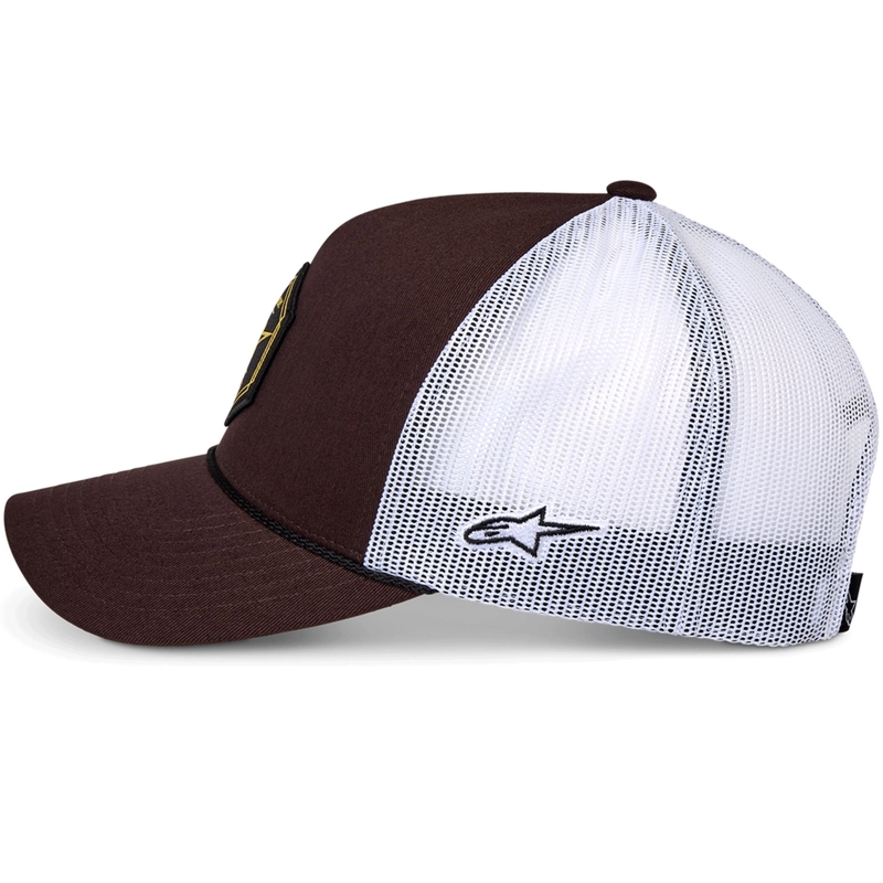 Alpinestars Hexeon Trucker kepurė ruda-balta