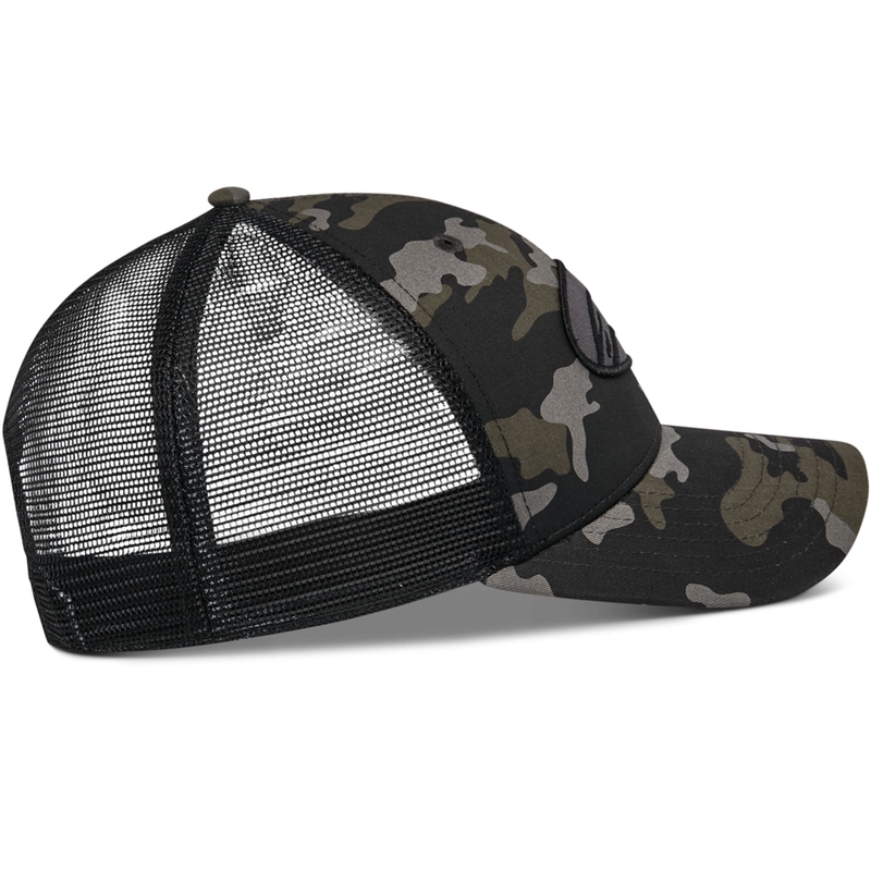 Alpinestars Oblique Camo Trucker kepuraitė, juoda-kamufliažinė-juoda