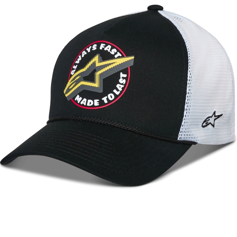 Alpinestars Aorbit Trucker kepurė juoda-balta
