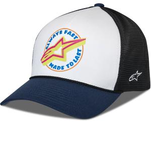 Alpinestars Aorbit Trucker kepurė, balta-mėlyna-juoda