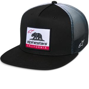 Alpinestars Cali Gradient Trucker kepurė juoda-balta