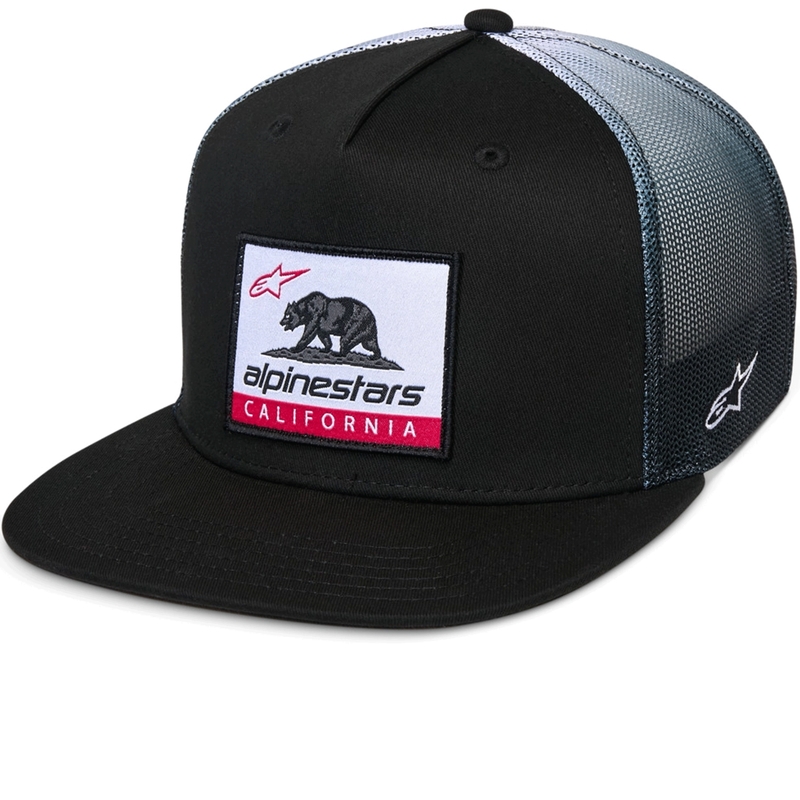 Alpinestars Cali Gradient Trucker kepurė juoda-balta