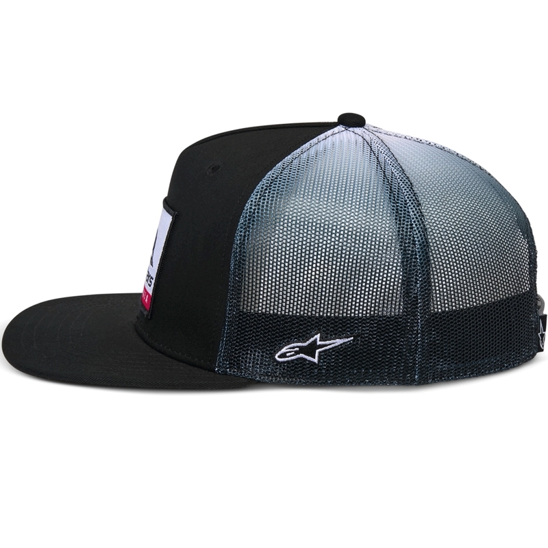 Alpinestars Cali Gradient Trucker kepurė juoda-balta