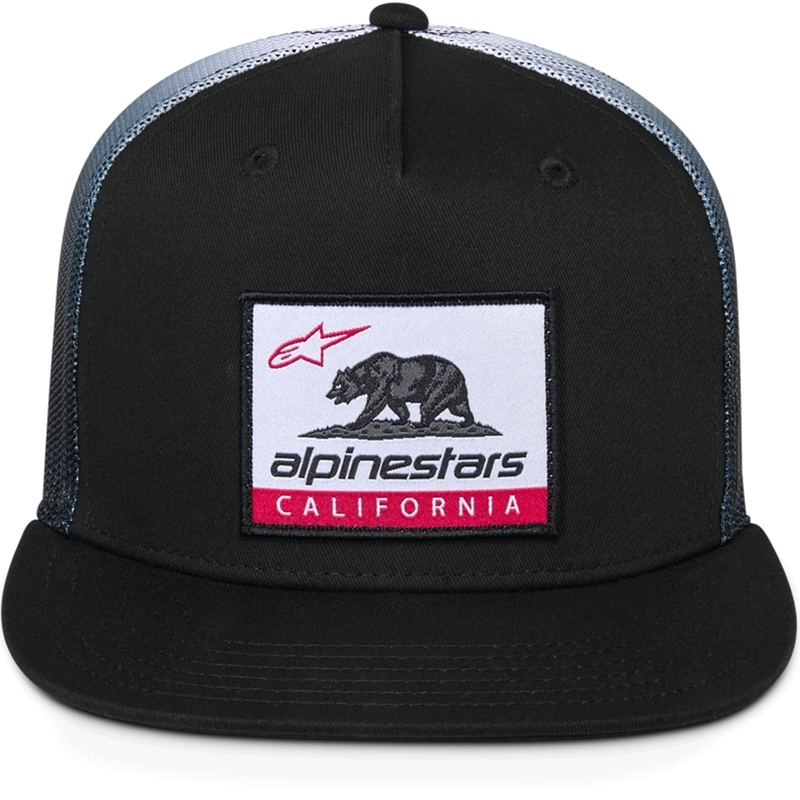 Alpinestars Cali Gradient Trucker kepurė juoda-balta