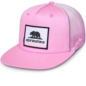 Alpinestars Cali Gradient Trucker kepuraitė rožinė-balta
