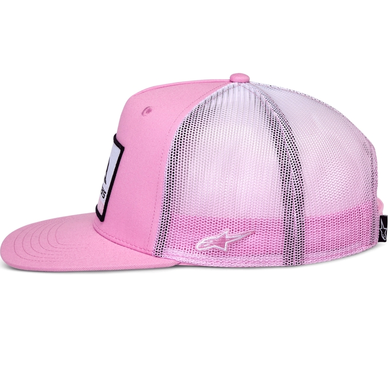 Alpinestars Cali Gradient Trucker kepuraitė rožinė-balta