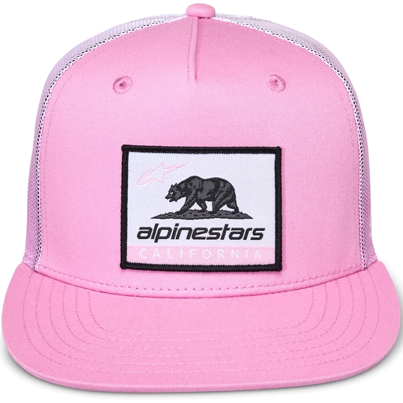 Alpinestars Cali Gradient Trucker kepuraitė rožinė-balta