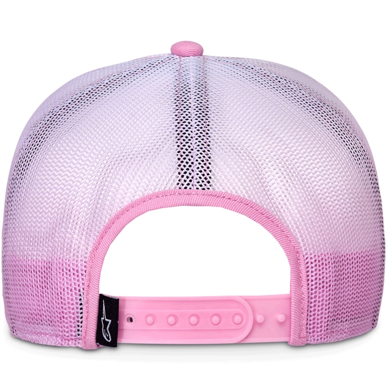 Alpinestars Cali Gradient Trucker kepuraitė rožinė-balta