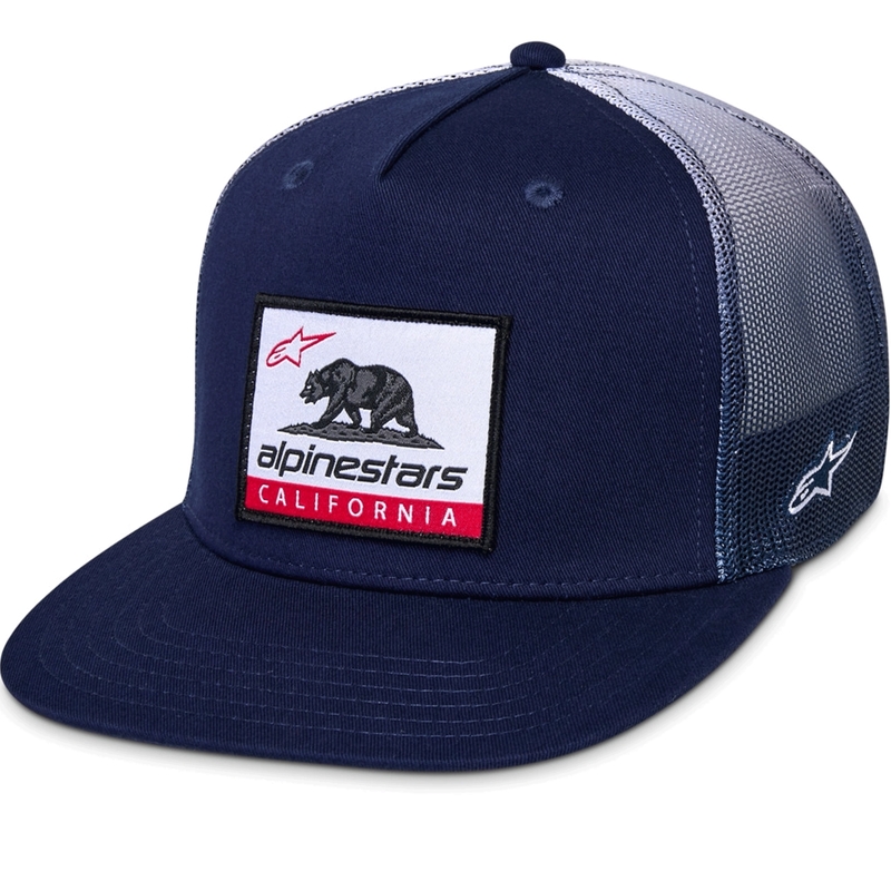 Alpinestars Cali Gradient Trucker kepurė mėlyna-balta