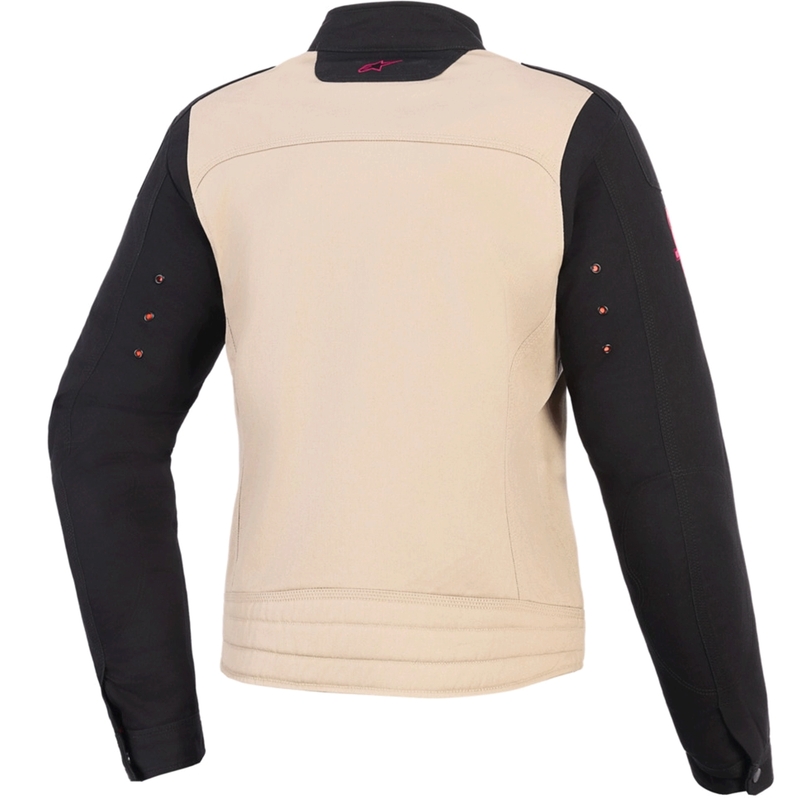„Alpinestars Stella Grace“ moteriška motociklo striukė, smėlio-juoda-daugiaspalvė