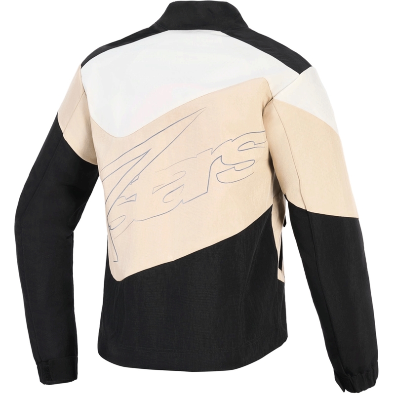 Alpinestars Stella Moshell moteriška motociklo striukė, juoda-smėlio-balta-rožinė