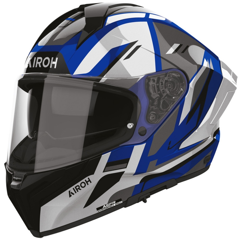Airoh Matryx Sentry uždaras motociklo šalmas, mėlynas