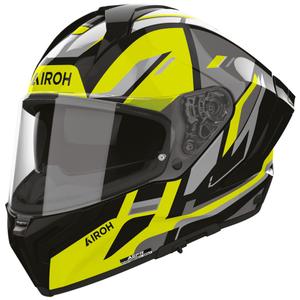 Airoh Matryx Sentry uždaras motociklo šalmas, geltonas