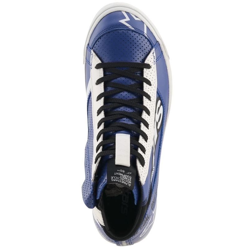 Alpinestars Stated Flair motociklo batai mėlyni-balti-juodi