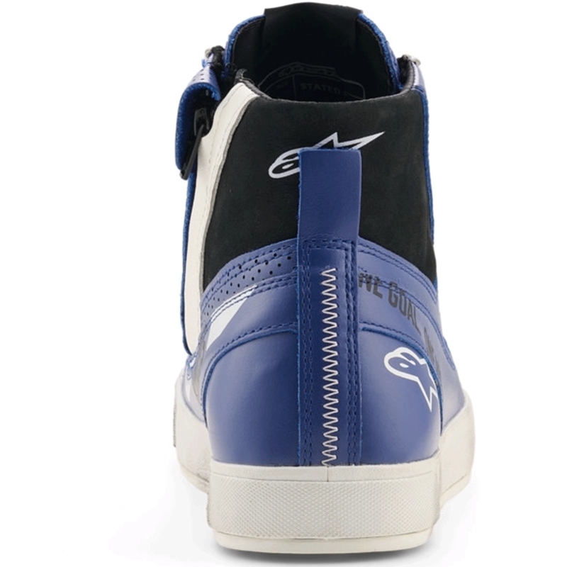 Alpinestars Stated Flair motociklo batai mėlyni-balti-juodi