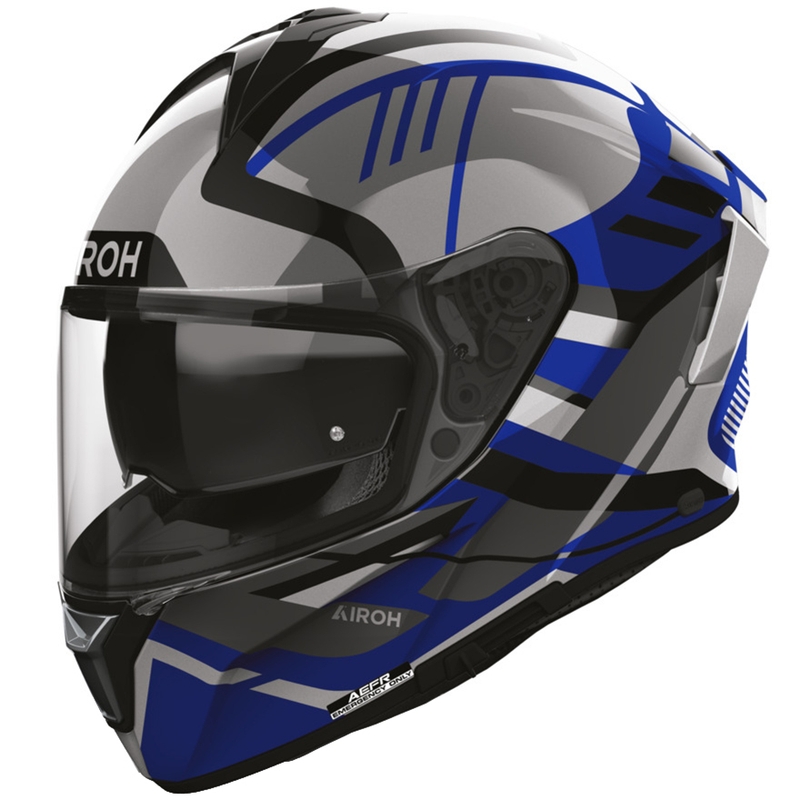Airoh Spark 2 Luma uždaras motociklo šalmas, mėlynas