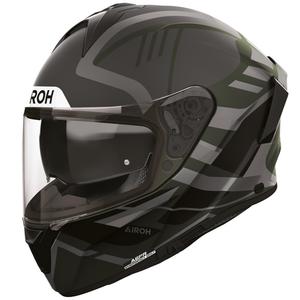 Airoh Spark 2 Luma uždaras motociklo šalmas matinė žalia