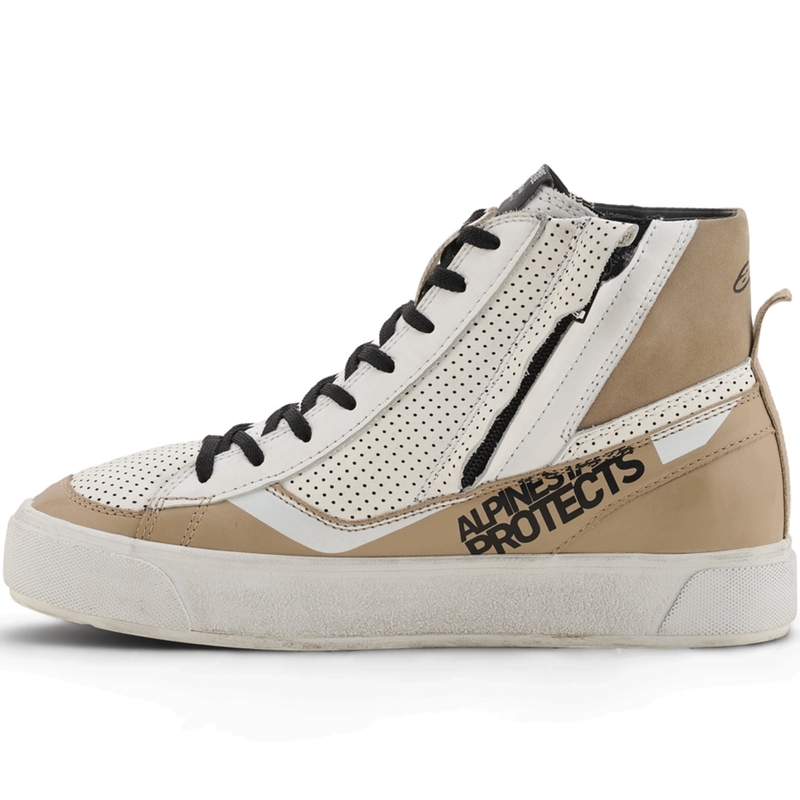 Alpinestars Stella Stated Flair moteriški motociklo batai pilkai balti
