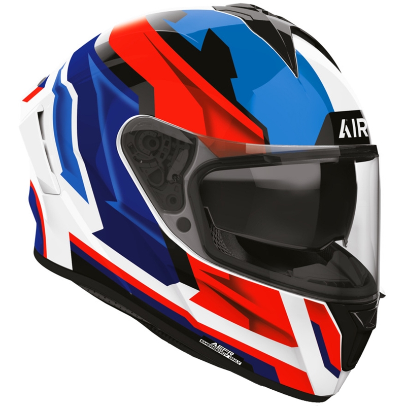 Airoh Spark 2 Blade uždaras motociklo šalmas mėlynai raudonas