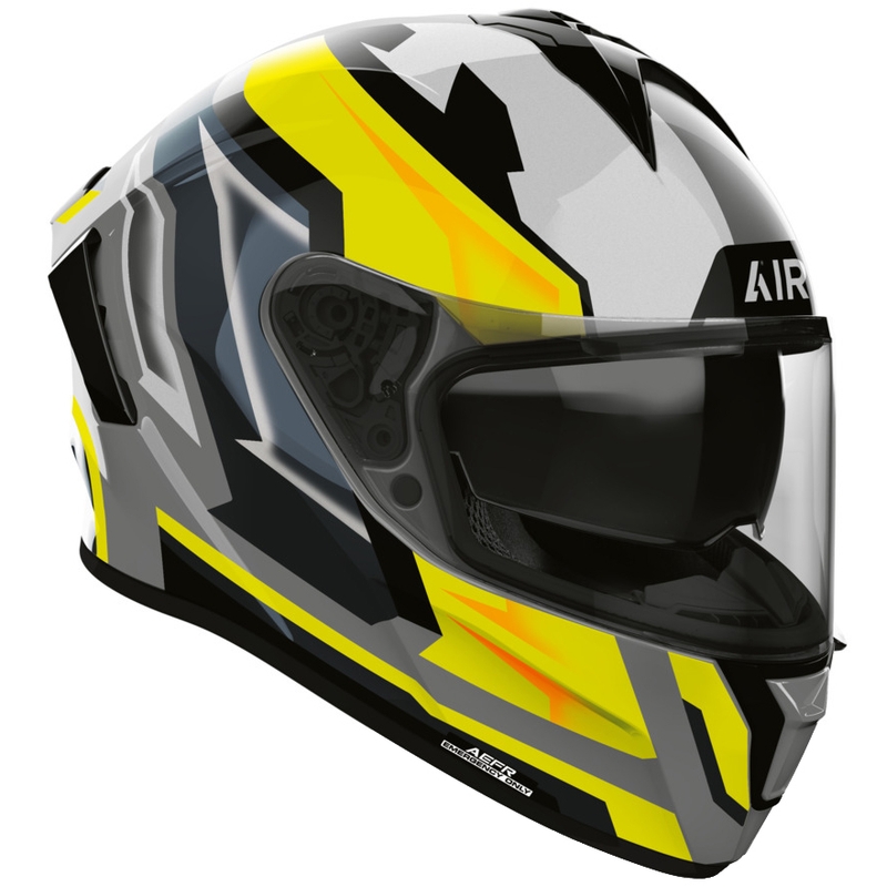 Airoh Spark 2 Blade uždaras motociklo šalmas, geltonas