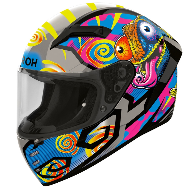 Airoh Connor Chameleon motociklo šalmas, daugiaspalvis