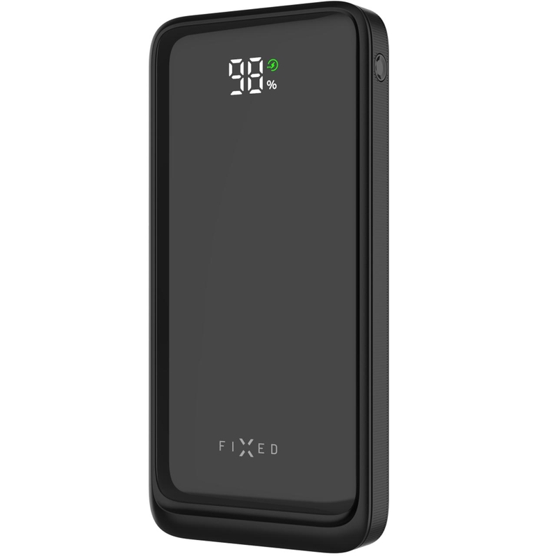 Fiksuotas išorinis akumuliatorius Zen2 10 10 000 mAh PD 20 W su LCD ekranu, juodas