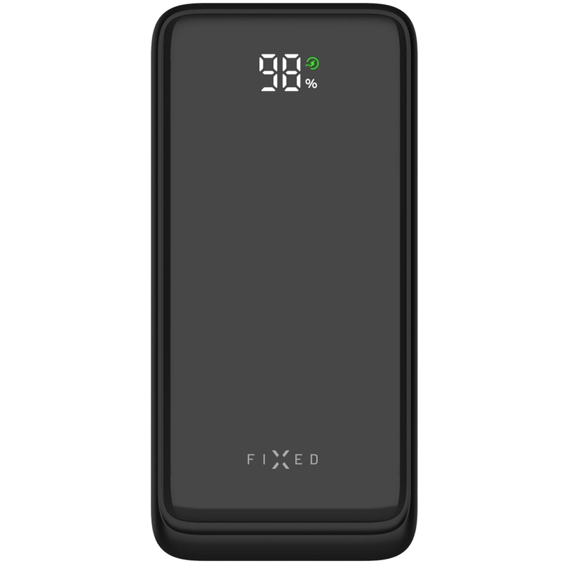 Fiksuotas išorinis akumuliatorius Zen2 10 10 000 mAh PD 20 W su LCD ekranu, juodas