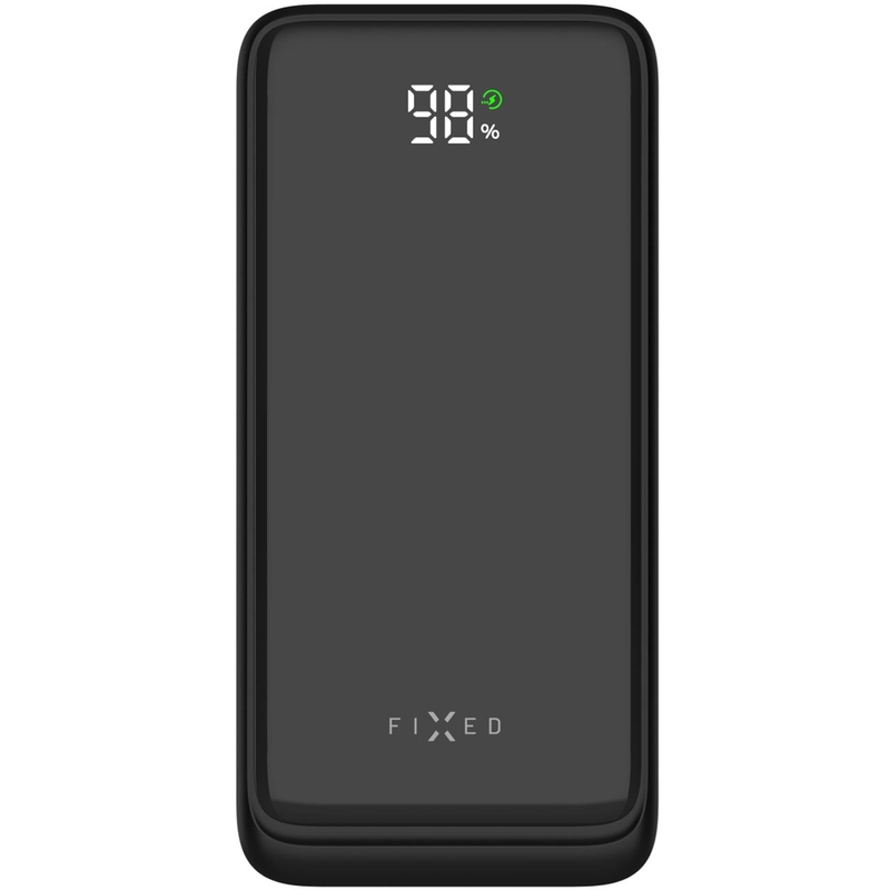 Išorinė baterija FIXED Zen2 20 20 000 mAh PD 20 W su LCD ekranu, juoda