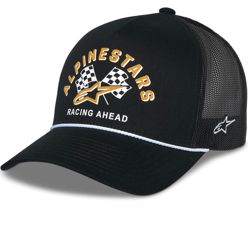 Alpinestars Finisher Trucker kepurė, juoda-juoda