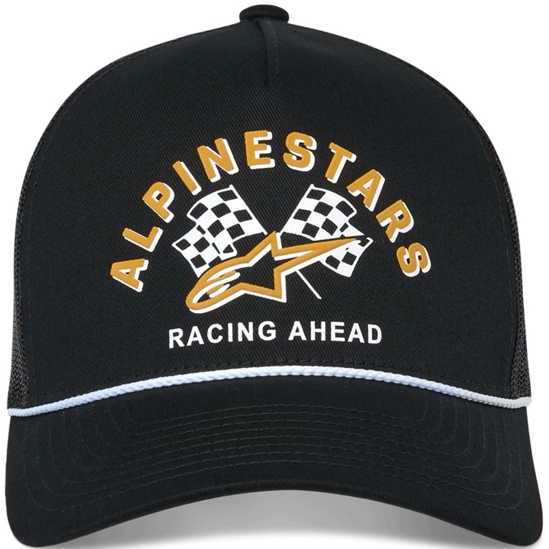 Alpinestars Finisher Trucker kepurė, juoda-juoda
