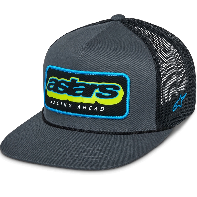 Alpinestars Phosphor Trucker kepuraitė pilkai juoda