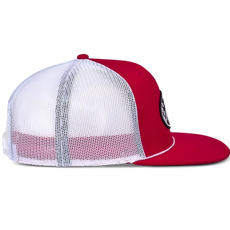 Alpinestars Contender Trucker kepurė raudona-balta