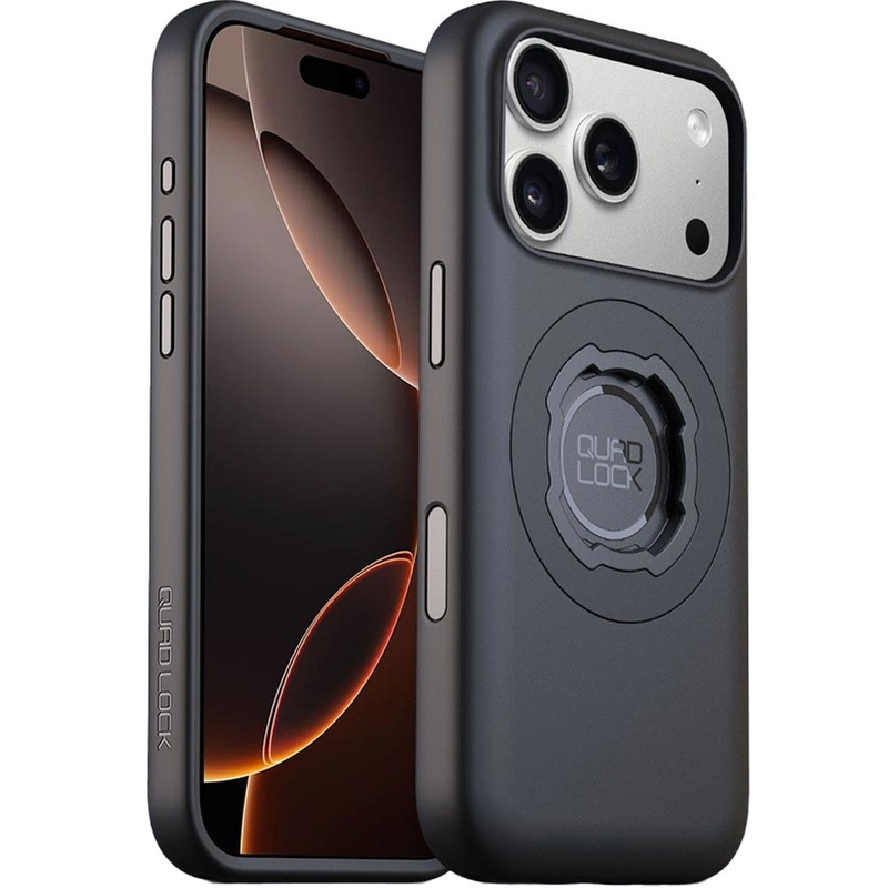 „Quad Lock® MAG“ dėklas, skirtas „iPhone 18 Pro“, juodas