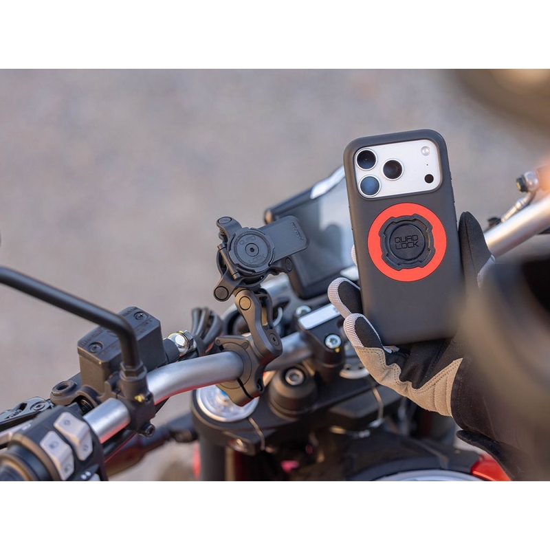 „Quad Lock® MAG“ dėklas, skirtas „iPhone 18 Pro“, juodas