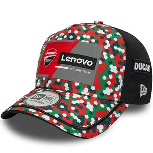 Ducati New Era Lenovo Mugello kepuraitė juoda-raudona-daugiaspalvė