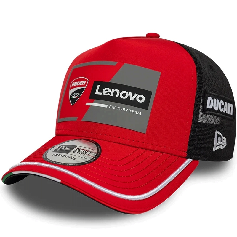 Ducati New Era Lenovo kepuraitė juoda-raudona