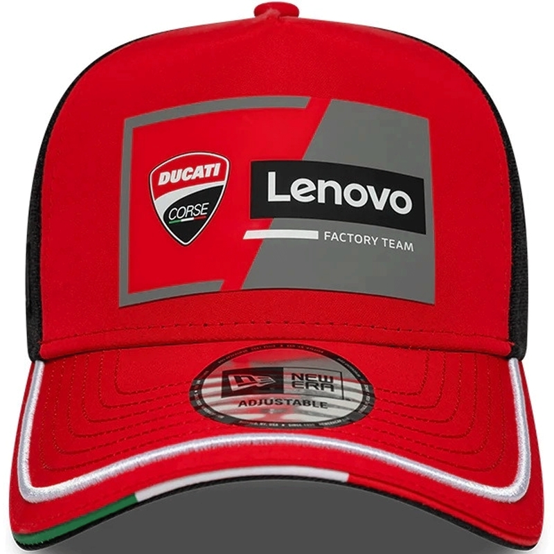 Ducati New Era Lenovo kepuraitė juoda-raudona