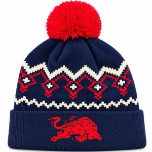 „Red Bull“ žieminė kepurė tamsiai mėlyna-raudona