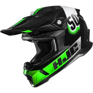 HJC C50 Dash MC4 krosinis šalmas juoda-žalia-balta