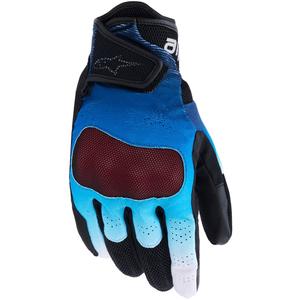 Alpinestars Mogress Airflow motociklo pirštinės mėlynos-juodos-baltos