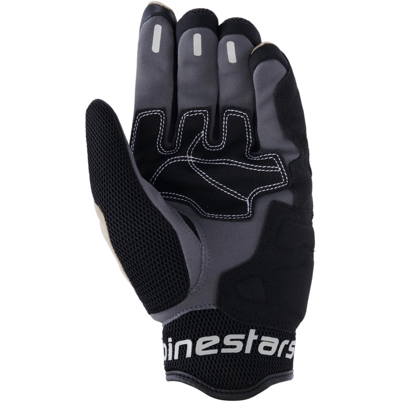 Alpinestars Mogress Airflow motociklo pirštinės, smėlio-juodos