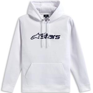 Alpinestars Blaze džemperis su gobtuvu 3 balta-mėlyna