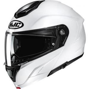 HJC C92 Solid atlenkiamas motociklo šalmas, perlinės baltos spalvos