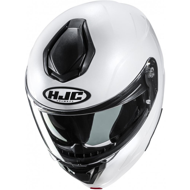 HJC C92 Solid atlenkiamas motociklo šalmas, perlinės baltos spalvos