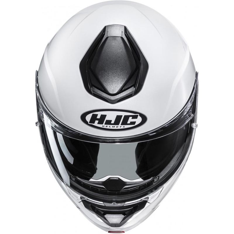 HJC C92 Solid atlenkiamas motociklo šalmas, perlinės baltos spalvos