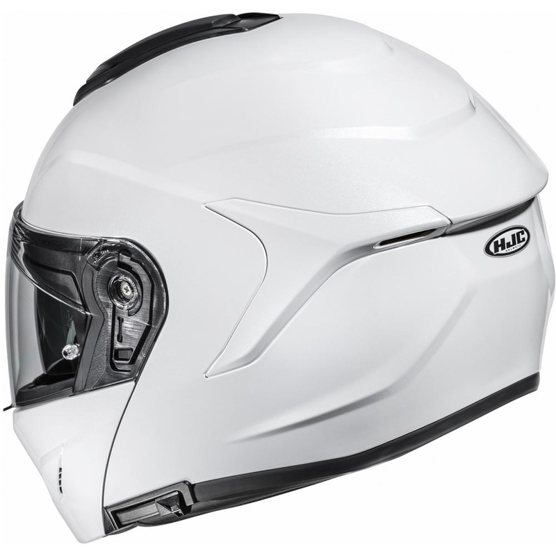 HJC C92 Solid atlenkiamas motociklo šalmas, perlinės baltos spalvos