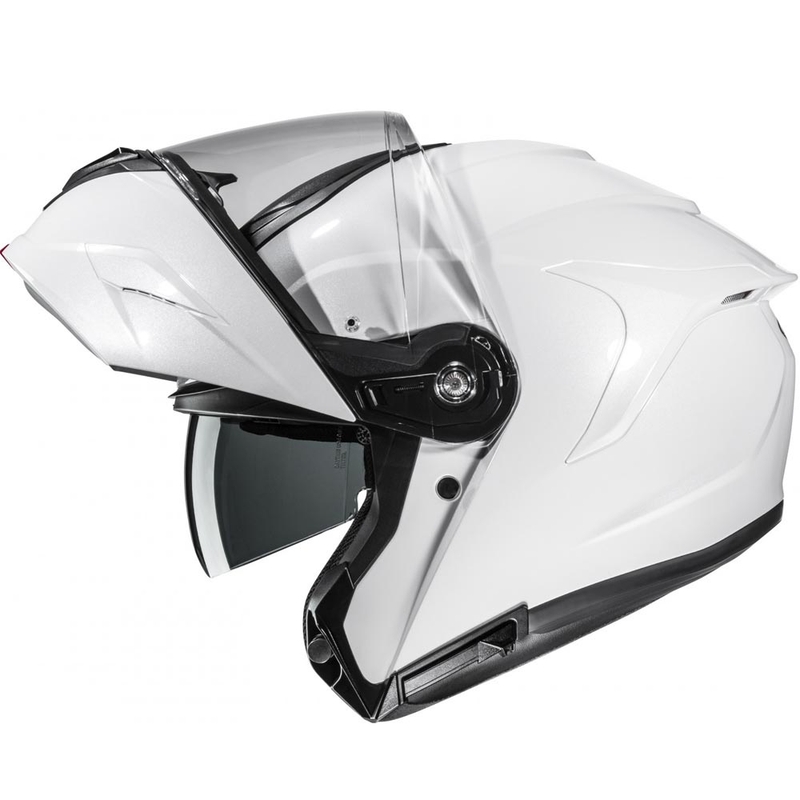 HJC C92 Solid atlenkiamas motociklo šalmas, perlinės baltos spalvos