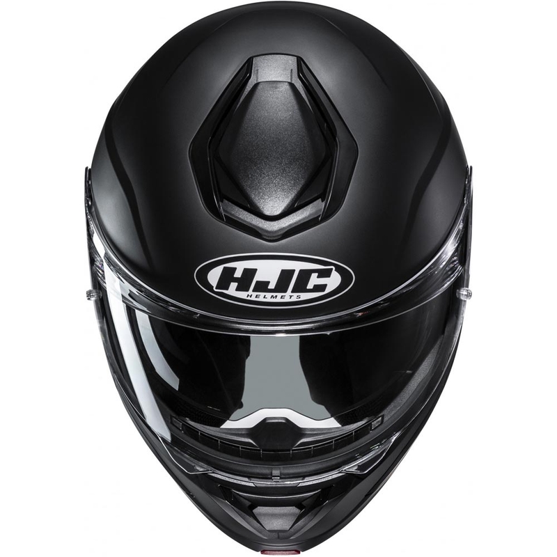 Atlenkiamas motociklo šalmas HJC C92 Solid pusiau matinė juoda