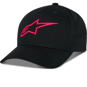 Alpinestars Ageless Snapback kepurė juoda-raudona