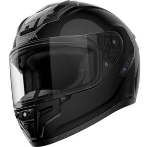 SENA Phantom motociklo šalmas su domofonu, juodas